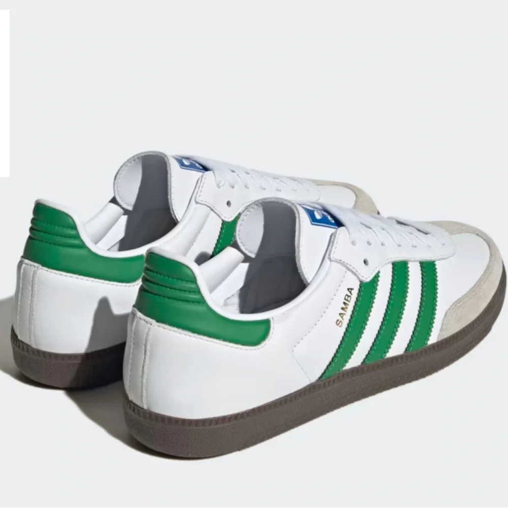 adidas Samba OG White/Green - Picture 4 of 12